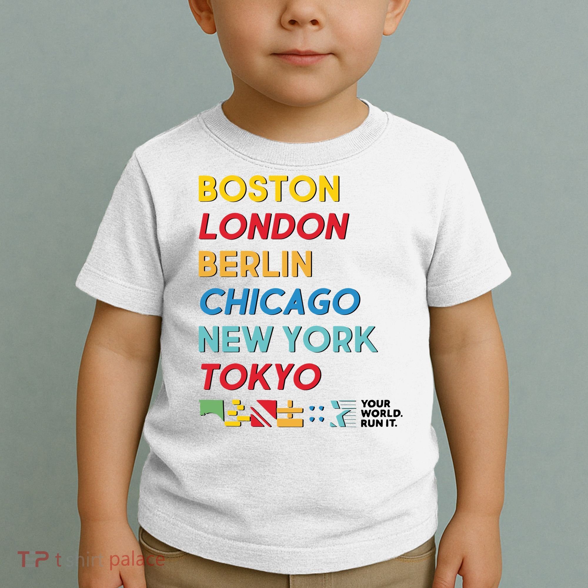 World Marathon Majors Sportiqe Toddler T-Shirt