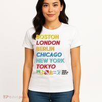World Marathon Majors Sportiqe Women's T-Shirt thumb 4