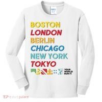 World Marathon Majors Sportiqe Kids Long Sleeve Shirt thumb 0