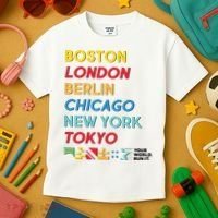 World Marathon Majors Sportiqe Kids T-Shirt thumb 3