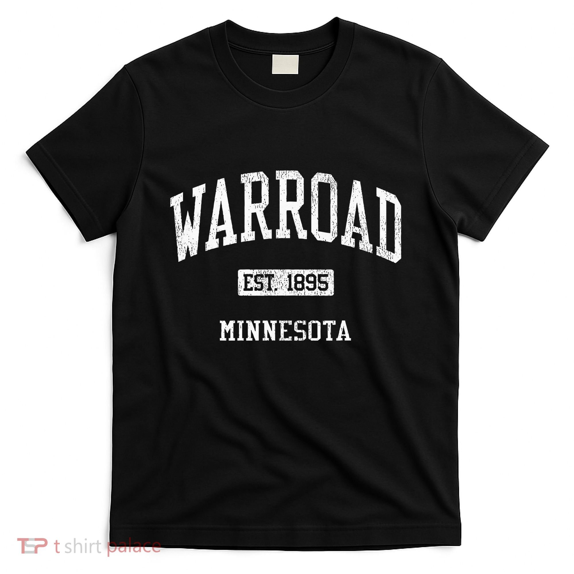 Warroad Minnesota Mn Js04 Vintage Athletic Sports T-Shirt