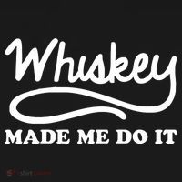 Whiskey Made Me Do It Funny Visor thumb 3