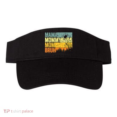 Wo Mama Mommy Mom Bruh Funny Mothers Day Vintage Visor