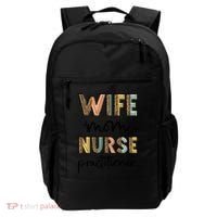 Wife Mom Nurse Practitioner Np Nurse Practitioners Great Gift Backpack thumb 0