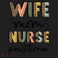 Wife Mom Nurse Practitioner Np Nurse Practitioners Great Gift Beanie thumb 2