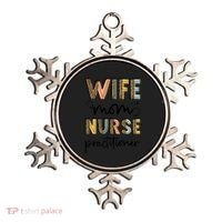 Wife Mom Nurse Practitioner Np Nurse Practitioners Great Gift Ornament thumb 0