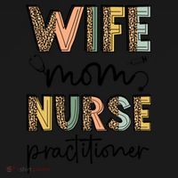 Wife Mom Nurse Practitioner Np Nurse Practitioners Great Gift Ornament thumb 1