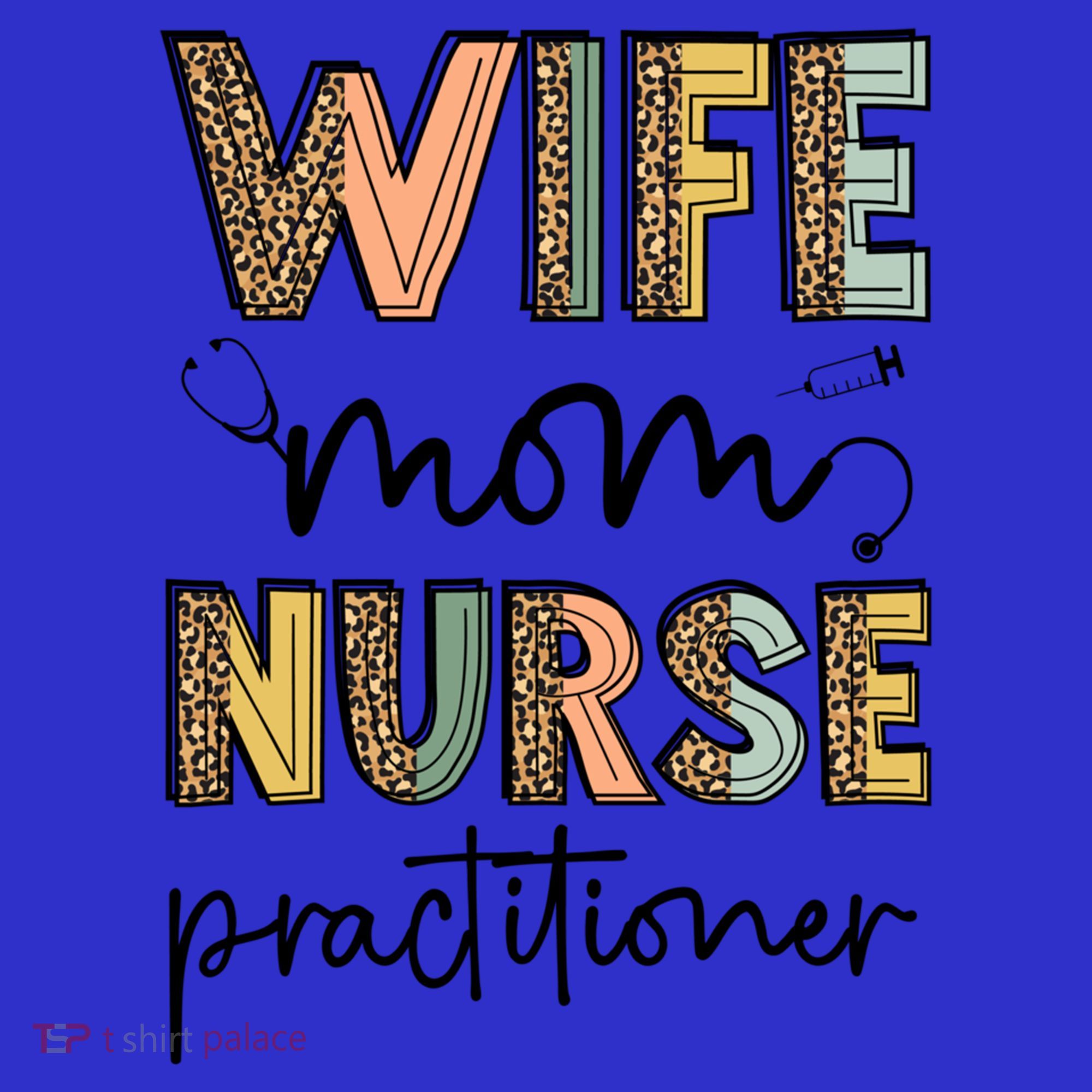 Wife Mom Nurse Practitioner Np Nurse Practitioners Great Gift Apron