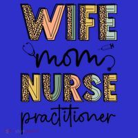 Wife Mom Nurse Practitioner Np Nurse Practitioners Great Gift Women's Tank Top thumb 5