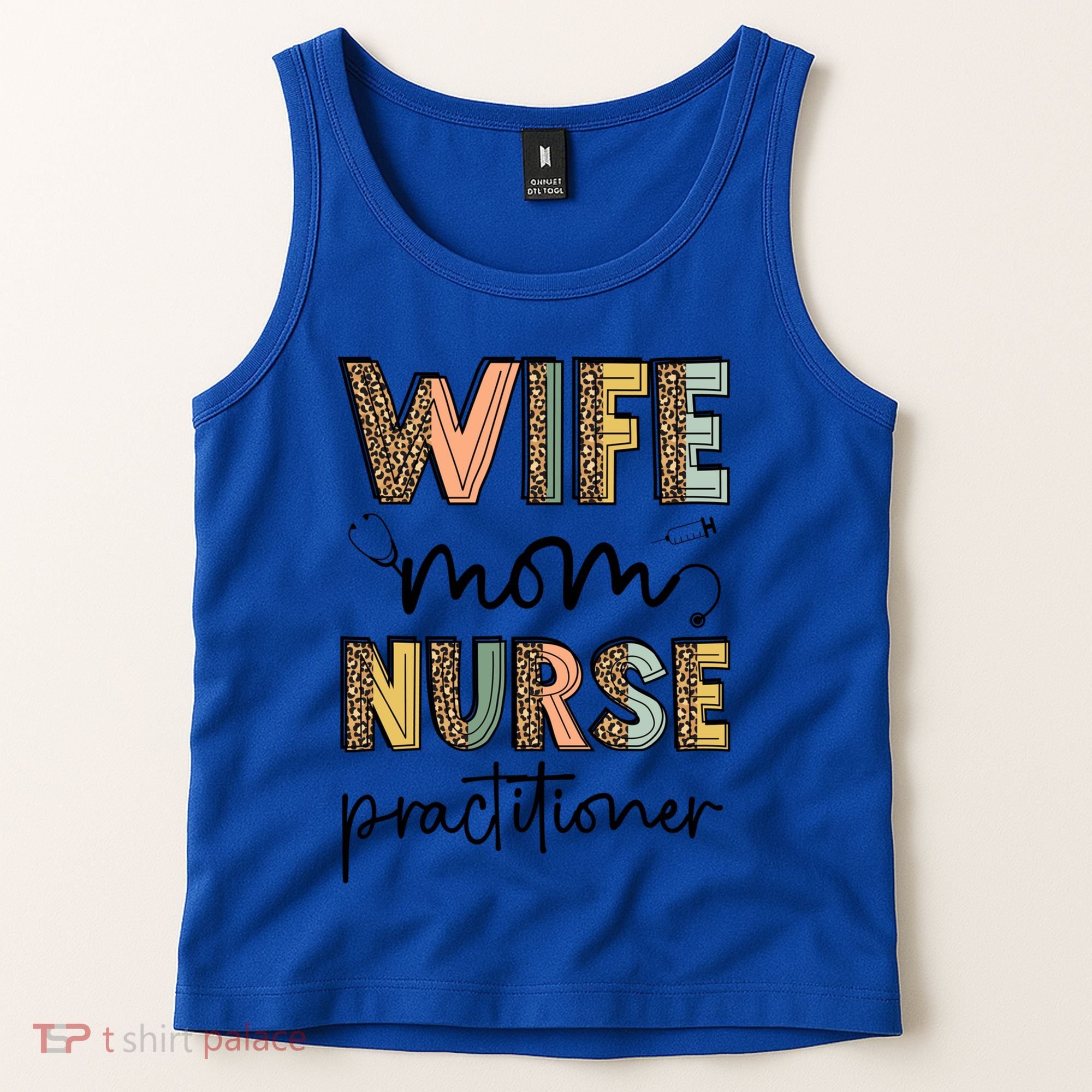 Wife Mom Nurse Practitioner Np Nurse Practitioners Great Gift Tank Top