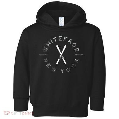 Whiteface Mountain Ny Ski Graphic Vintage Retro Toddler Hoodie