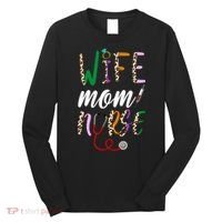Wife Mom Nurse Cheetah Long Sleeve Shirt thumb 0