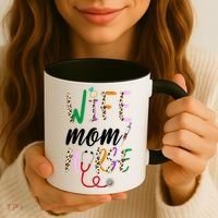 Wife Mom Nurse Cheetah Coffee Mug thumb 3