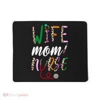 Wife Mom Nurse Cheetah Mousepad thumb 0