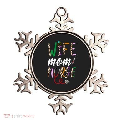 Wife Mom Nurse Cheetah Ornament