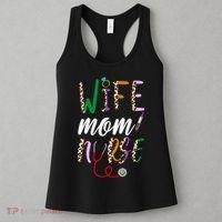 Wife Mom Nurse Cheetah Women's Tank Top thumb 3