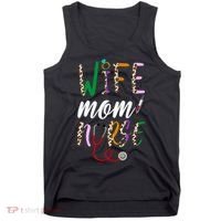Wife Mom Nurse Cheetah Tank Top thumb 0