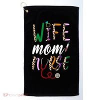 Wife Mom Nurse Cheetah Golf Towel thumb 0