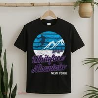 Whiteface Mountain NY Ski Graphic Vintage Retro Gift T-Shirt thumb 2