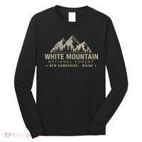 White Mountain National Forest New Hampshire Maine Long Sleeve Shirt thumb 0