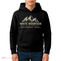 White Mountain National Forest New Hampshire Maine Kids Hoodie thumb 4