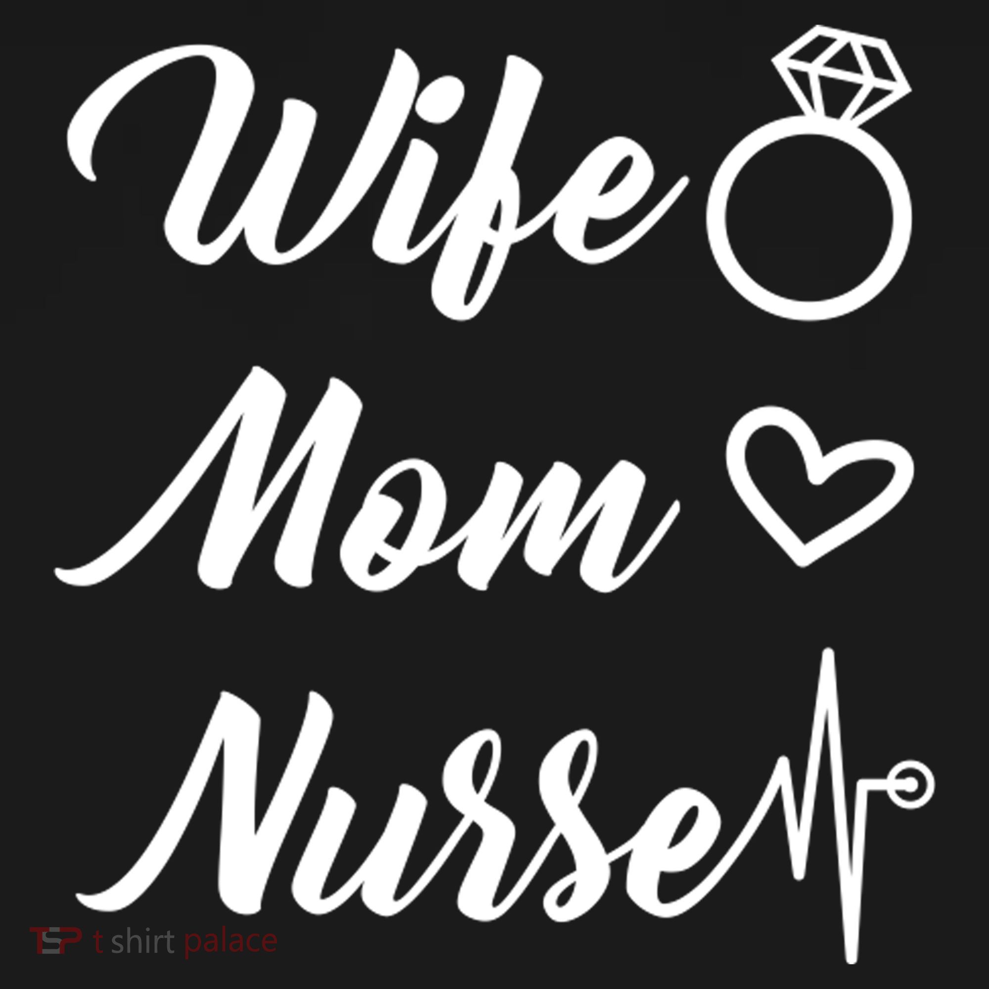 Wife Mom Nurse Cute Gift Sweatshirt