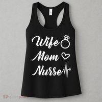 Wife Mom Nurse Cute Gift Women's Tank Top thumb 3