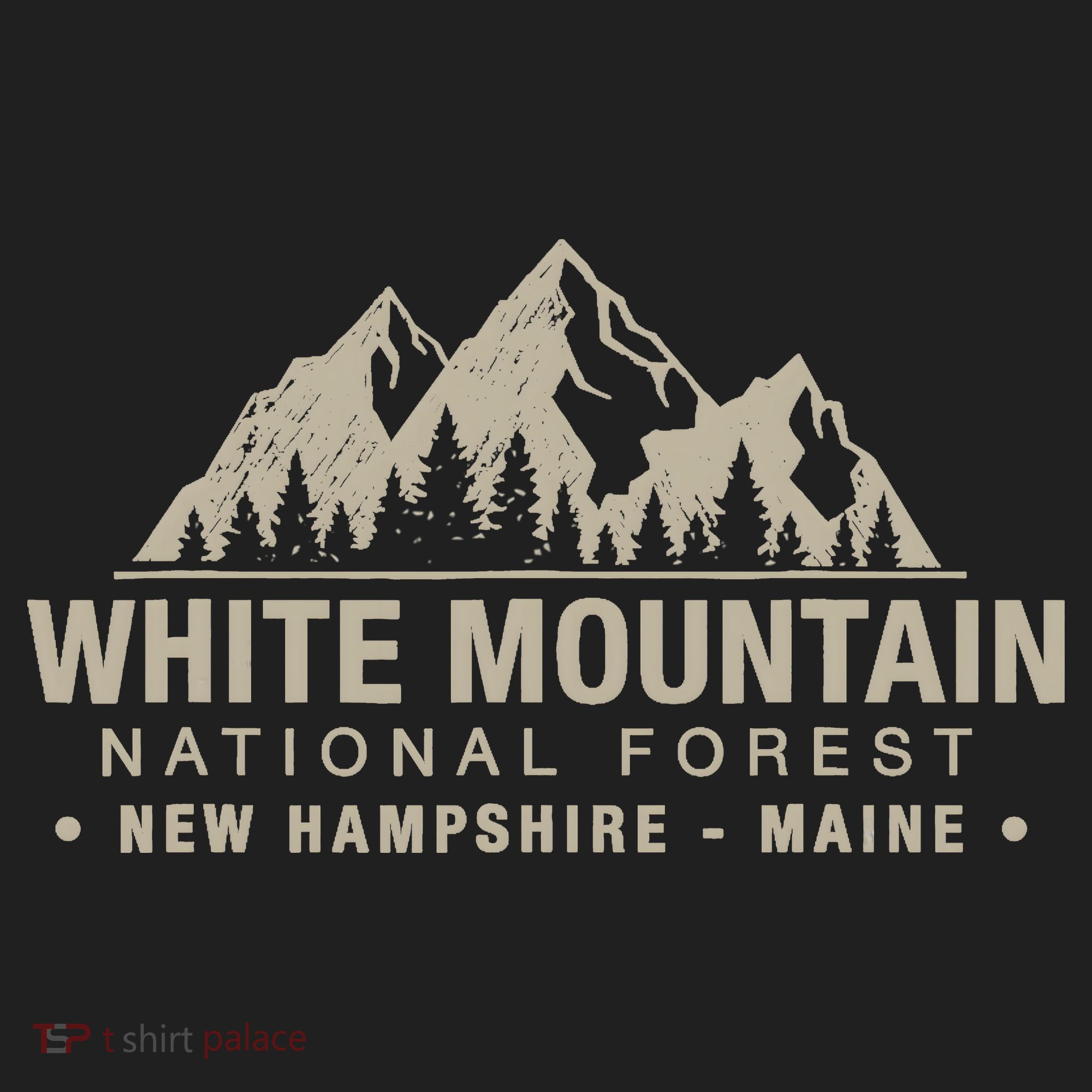 White Mountain National Forest New Hampshire Maine 12oz Stainless Steel Coffee Mug