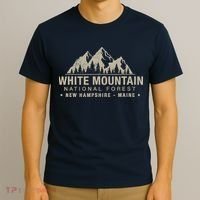 White Mountain National Forest New Hampshire Maine T-Shirt thumb 3