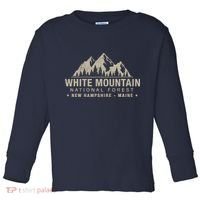 White Mountain National Forest New Hampshire Maine Toddler Long Sleeve Shirt thumb 0
