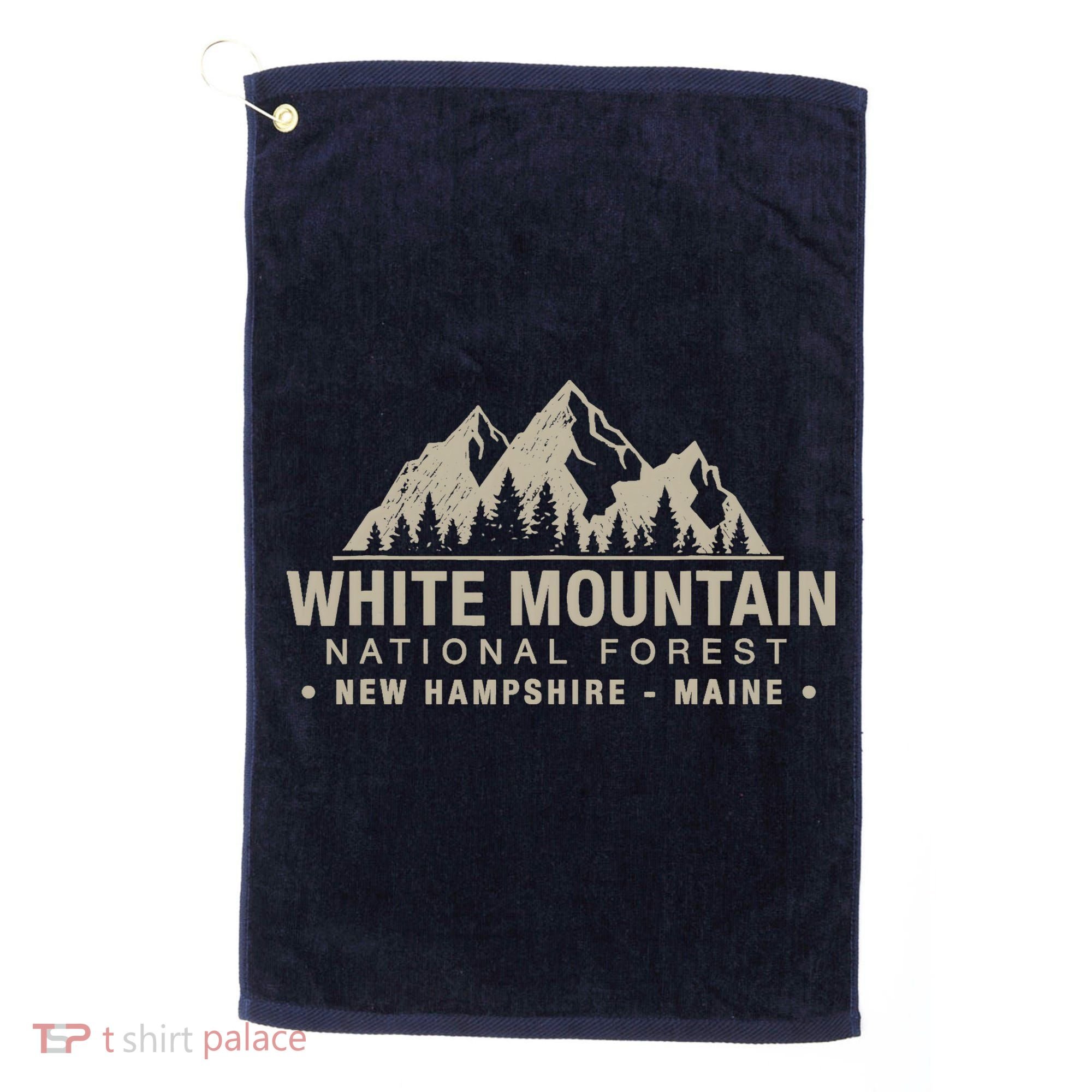 White Mountain National Forest New Hampshire Maine Golf Towel
