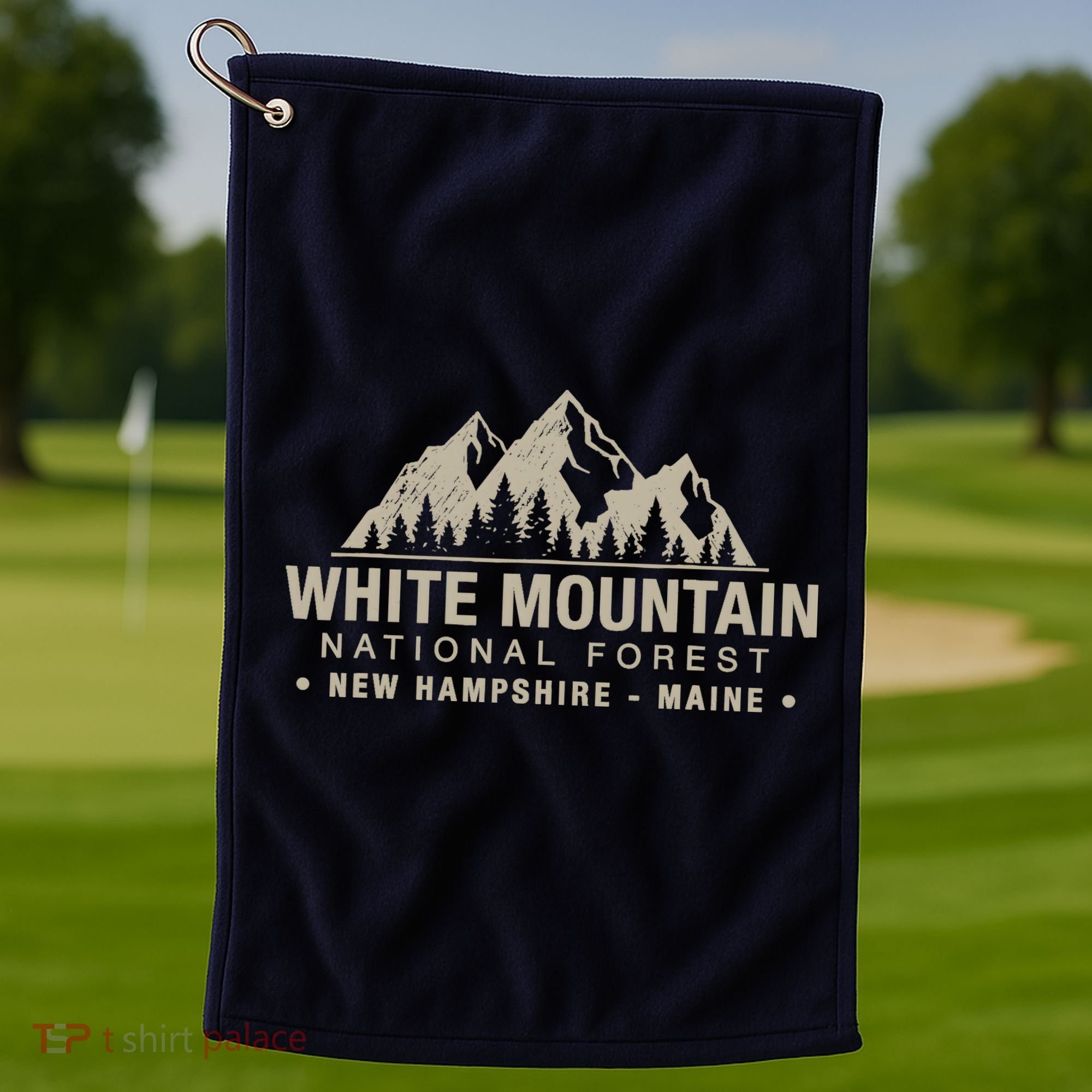 White Mountain National Forest New Hampshire Maine Golf Towel