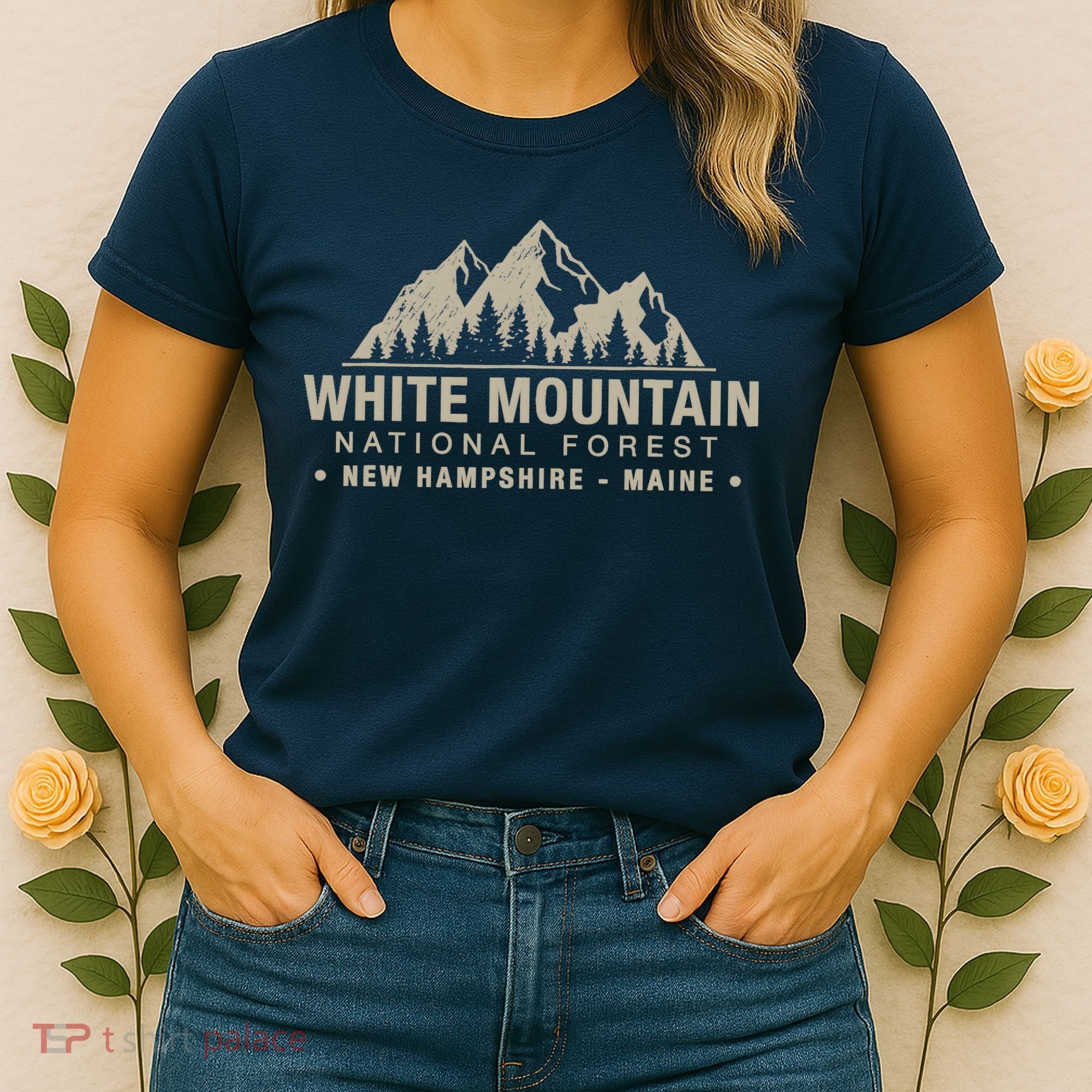 White Mountain National Forest New Hampshire Maine Women's T-Shirt
