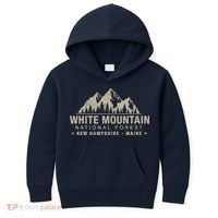 White Mountain National Forest New Hampshire Maine Kids Hoodie thumb 0
