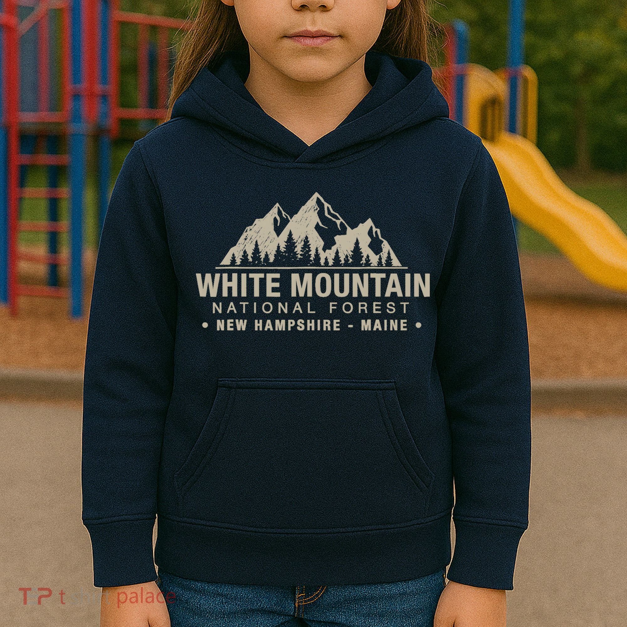 White Mountain National Forest New Hampshire Maine Kids Hoodie