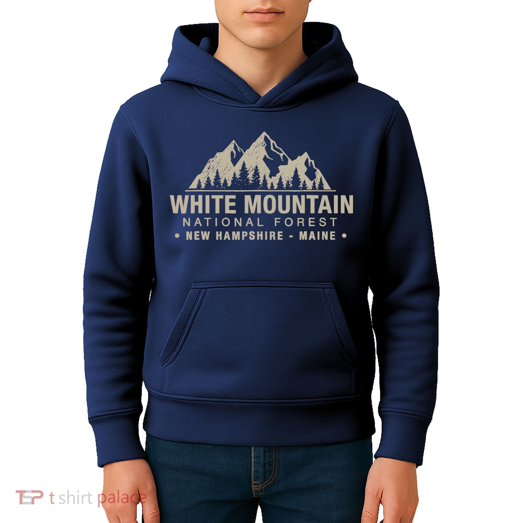 White Mountain National Forest New Hampshire Maine Kids Hoodie