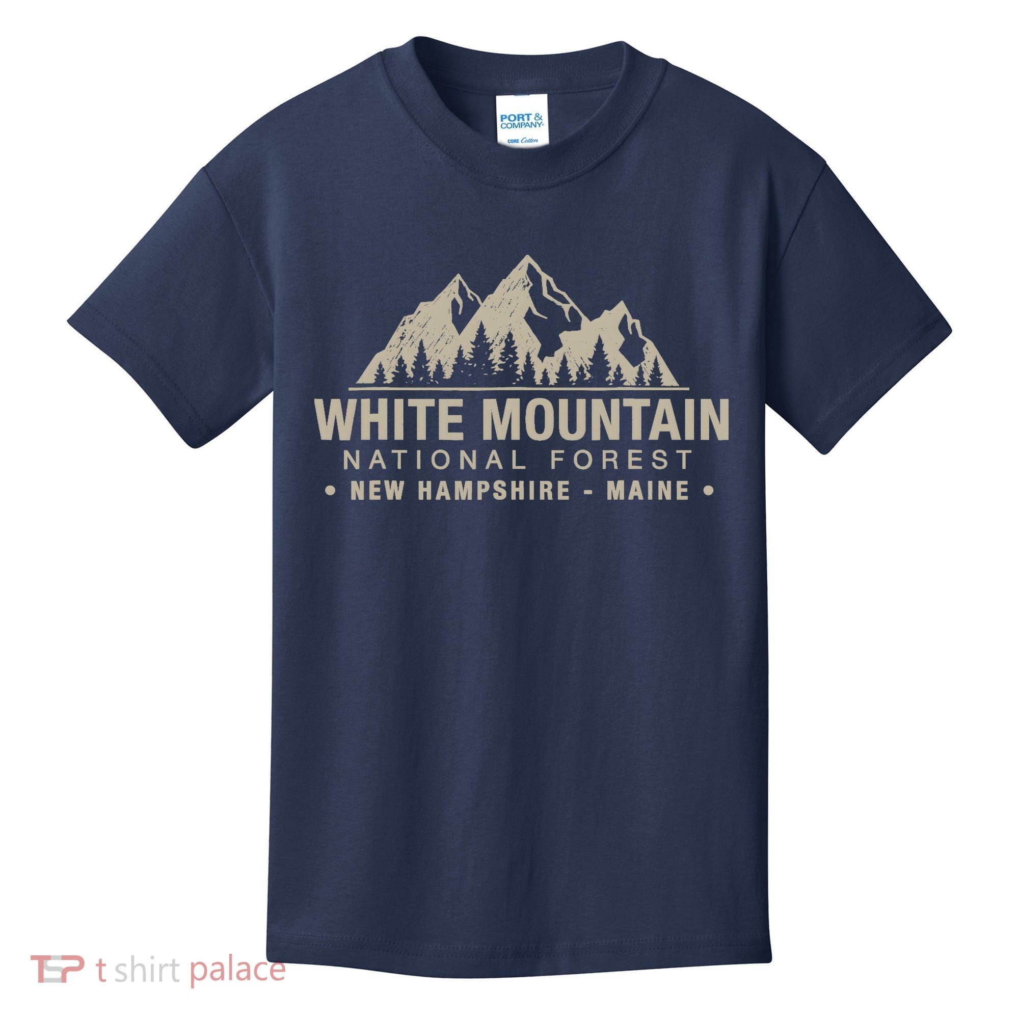 White Mountain National Forest New Hampshire Maine Kids T-Shirt