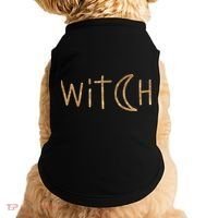 Witch Moon October Halloween Doggie Tank thumb 0