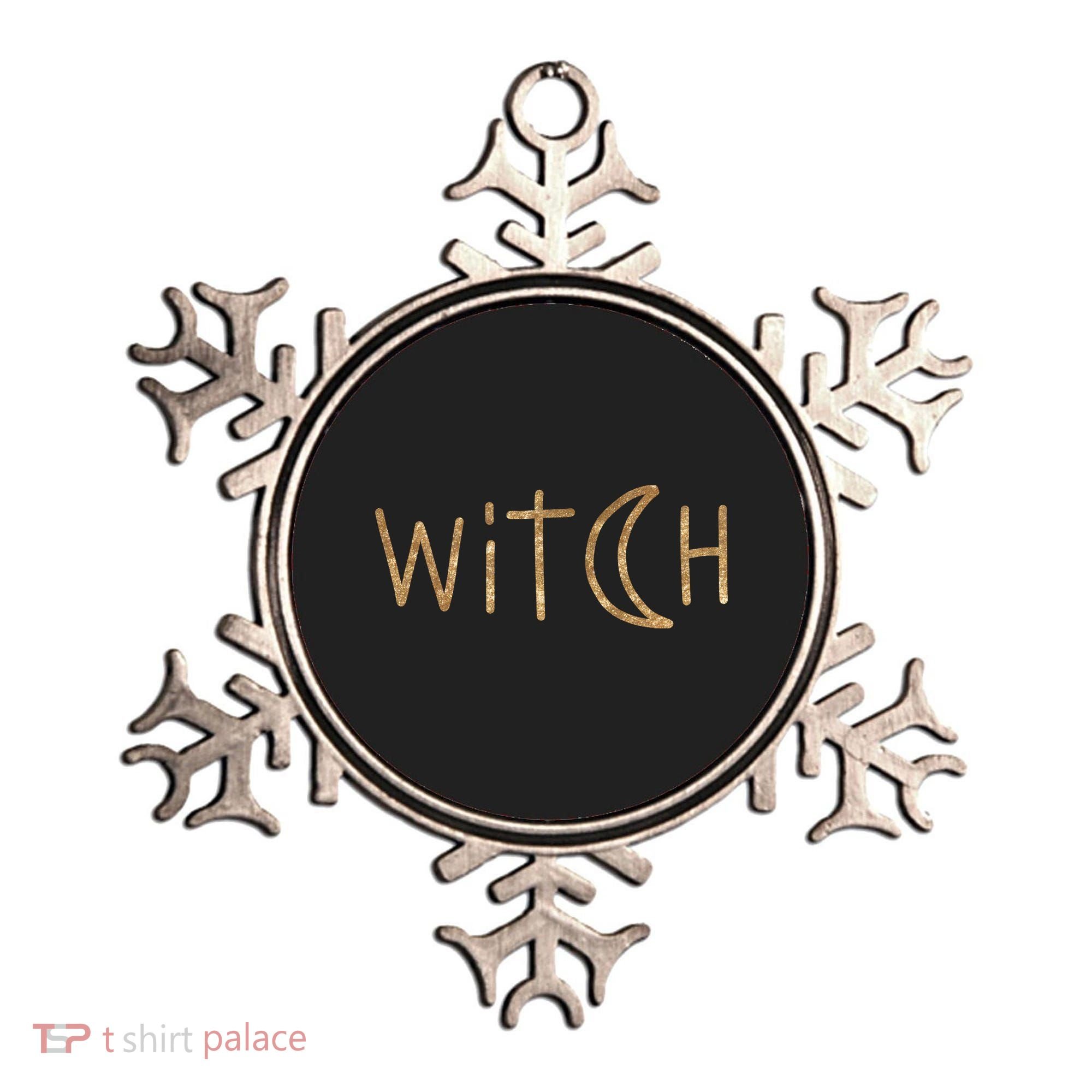 Witch Moon October Halloween Ornament