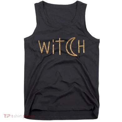 Witch Moon October Halloween Tank Top