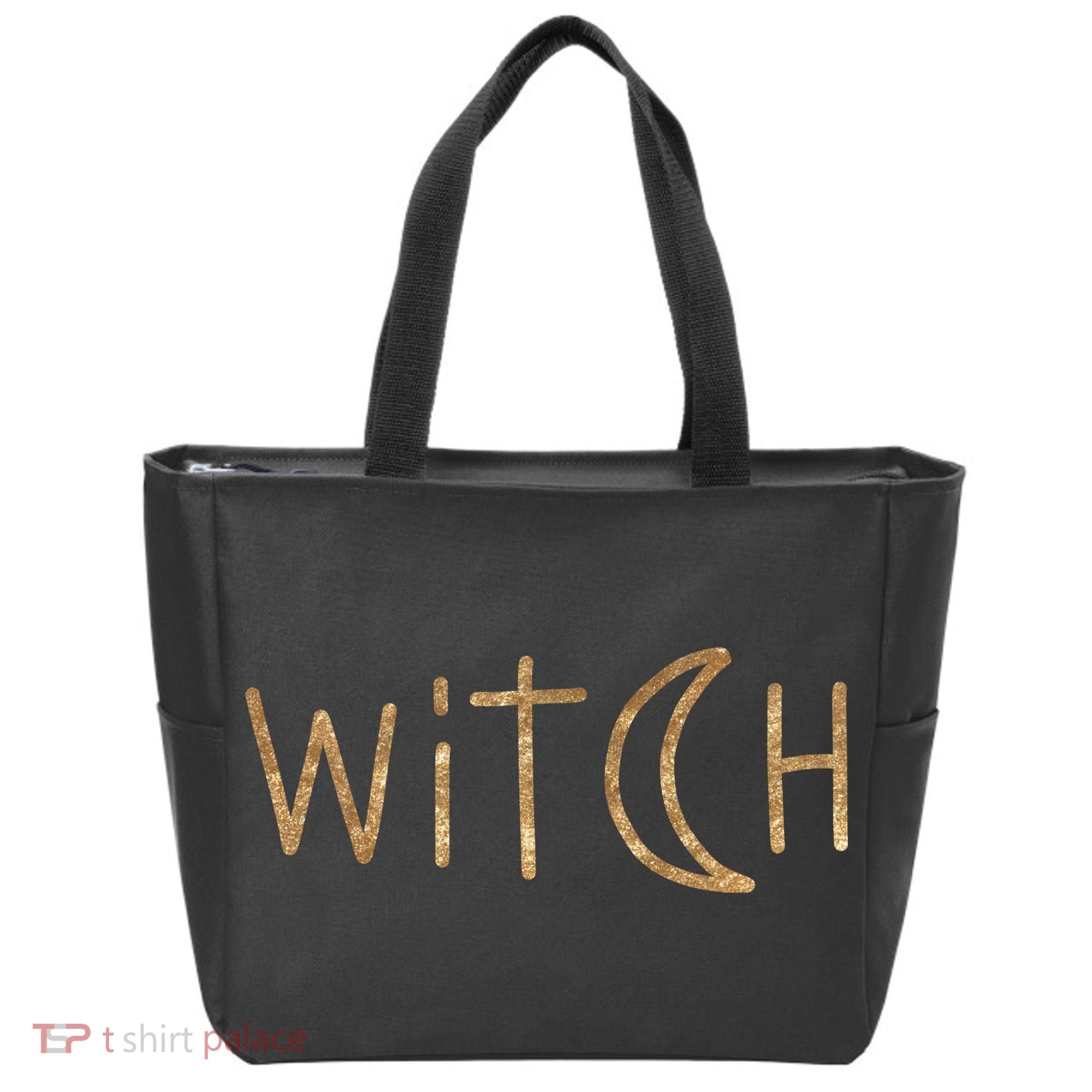 Witch Moon October Halloween Tote Bag