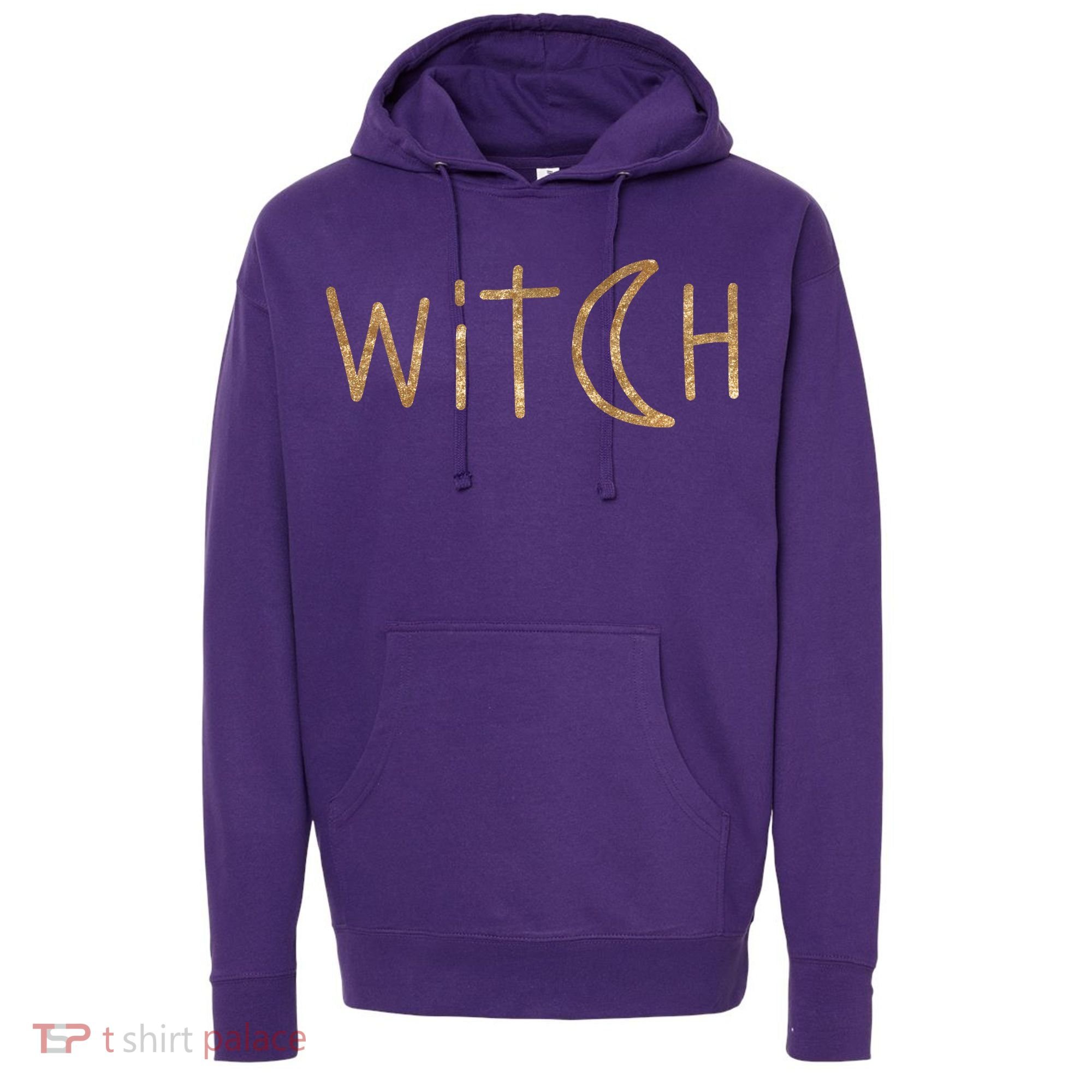 Witch Moon October Halloween Hoodie
