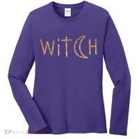 Witch Moon October Halloween Women's Long Sleeve Shirt thumb 0