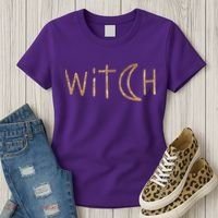 Witch Moon October Halloween Women's T-Shirt thumb 3