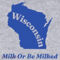 Wisconsin Milk Or Be Milked Women's Sweatshirt thumb 2