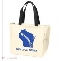 Wisconsin Milk Or Be Milked Tote Bag thumb 3