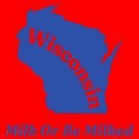 Wisconsin Milk Or Be Milked Santa Hat thumb 1