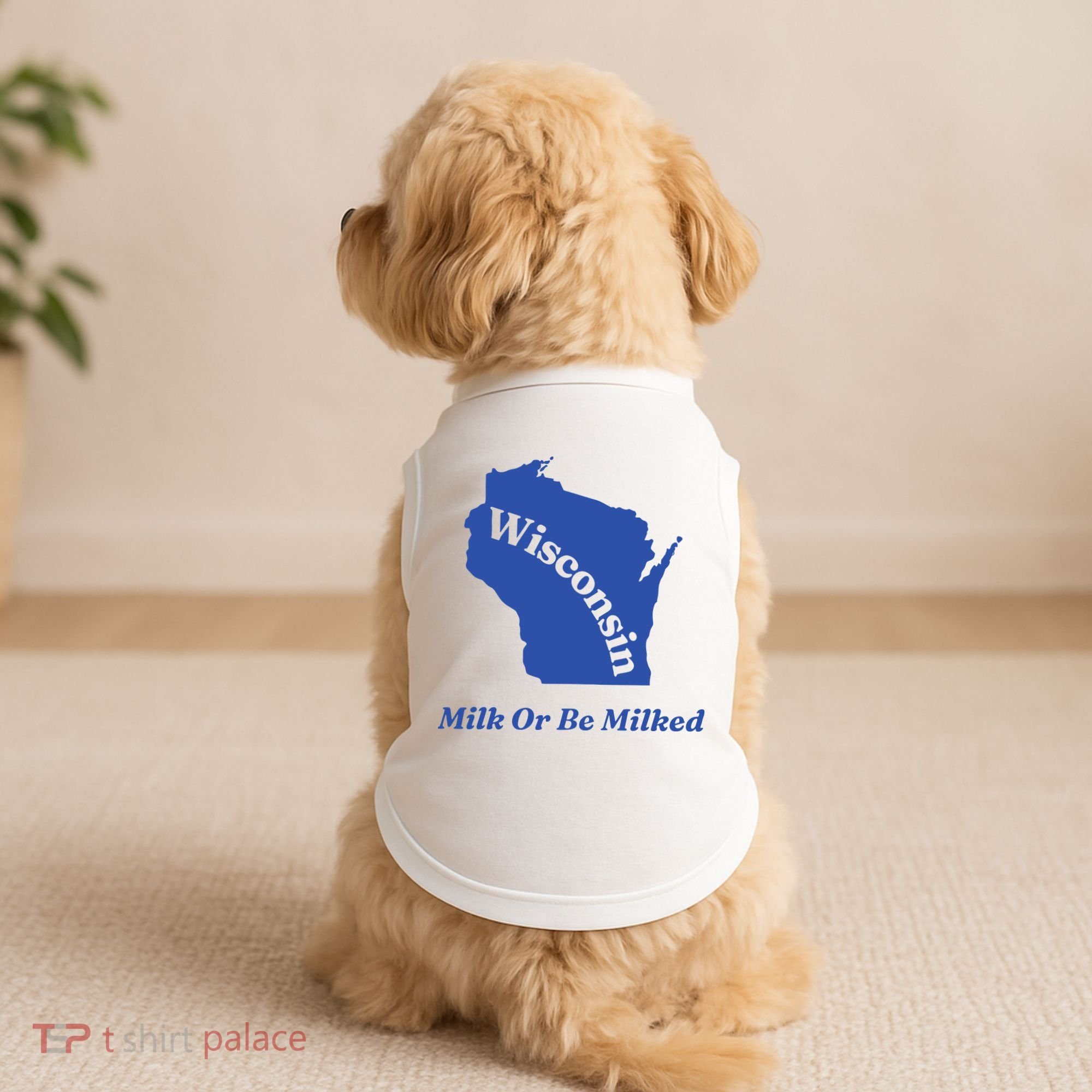 Wisconsin Milk Or Be Milked Doggie Tank