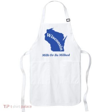 Wisconsin Milk Or Be Milked Apron