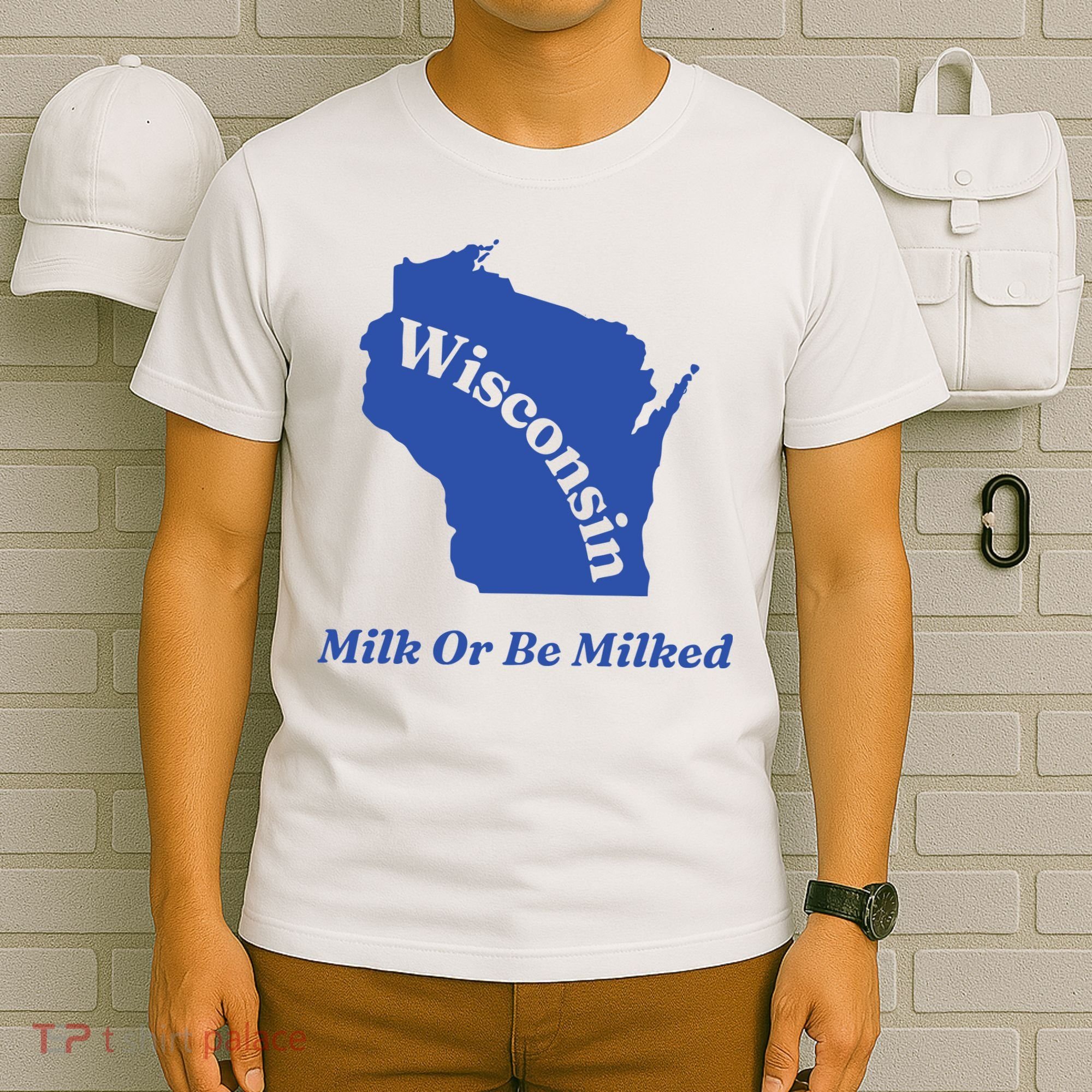 Wisconsin Milk Or Be Milked T-Shirt
